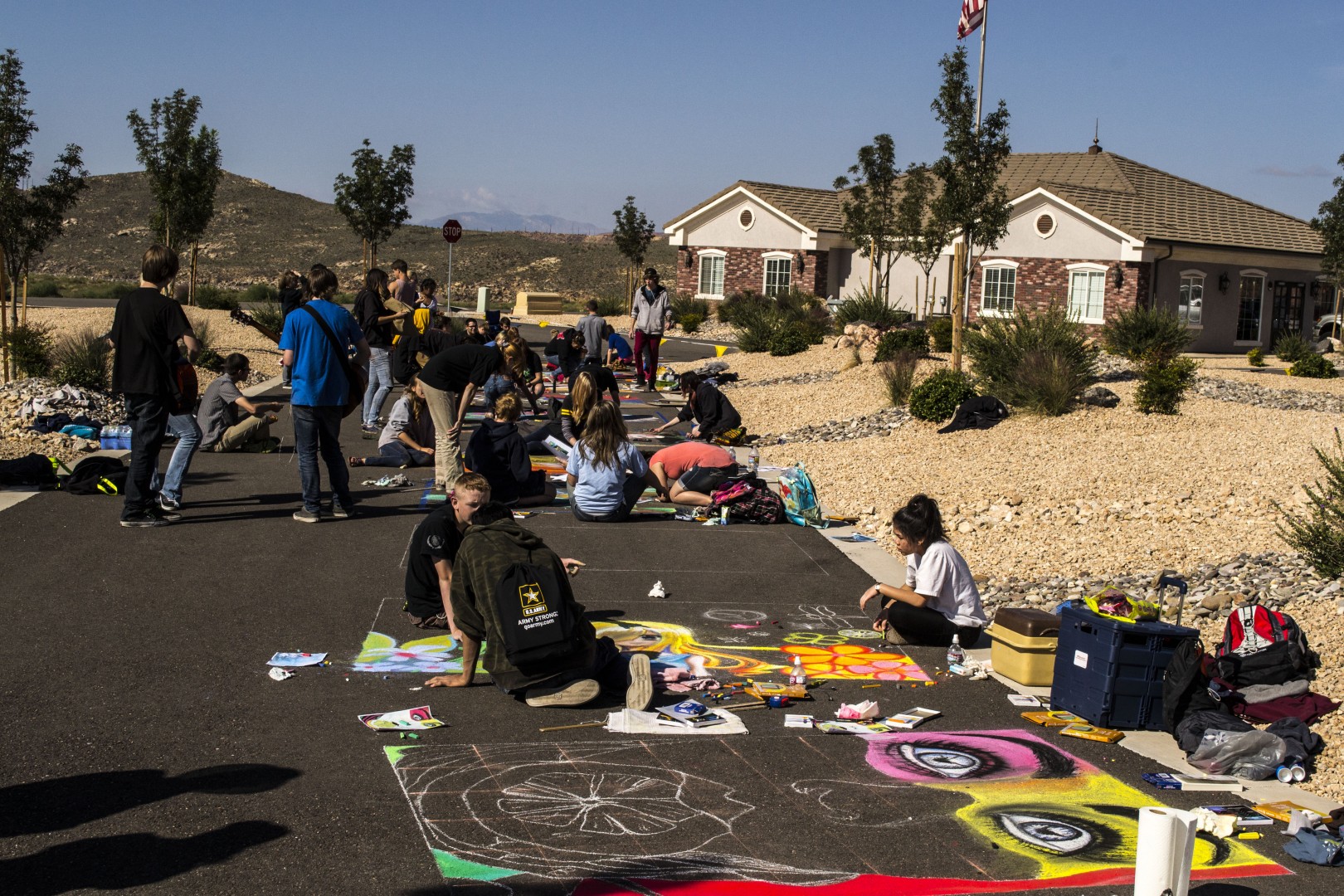 Chalk it up to talent, Hurricane Valley Street Art Festival; STGnews
