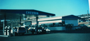 Photo of the Hilltop Conoco gas station when it was originally Chevron, St. George, Utah, date not specified | Photo Courtesy of Jeff Newby, St. George News