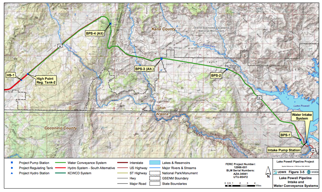 Utah Submits Lake Powell Pipeline Proposal To Federal Agency Comment Period Opens St George News