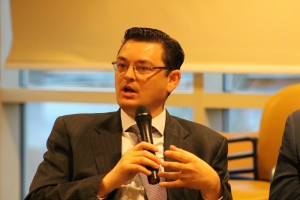 Rep. Jon Stanard, R-St. George, at the "Issues over eggs" Q-and-A breakfast concerning the upcoming 2016 session of the Utah Legislature, St. George, Utah, Jan. 13, 2016 | Photo by Mori Kessler, St. George News