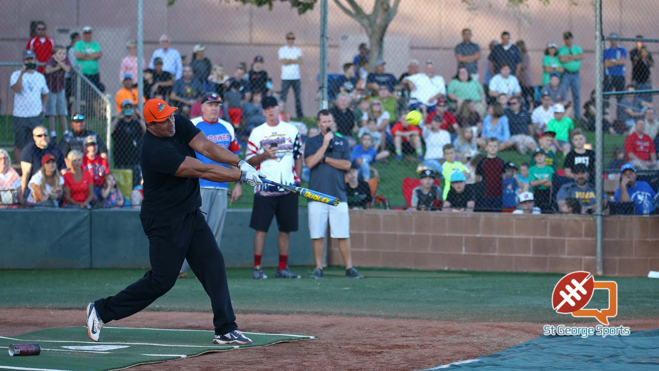 Jose Canseco puts on long ball exhibition for Senior Games – St George News