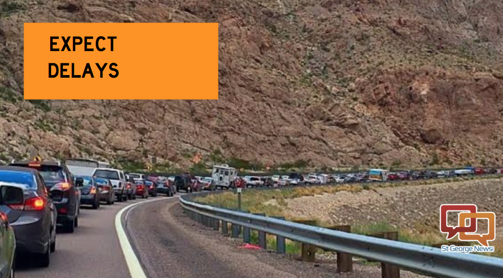 Traffic advisory I15 southbound through closed at milepost 13