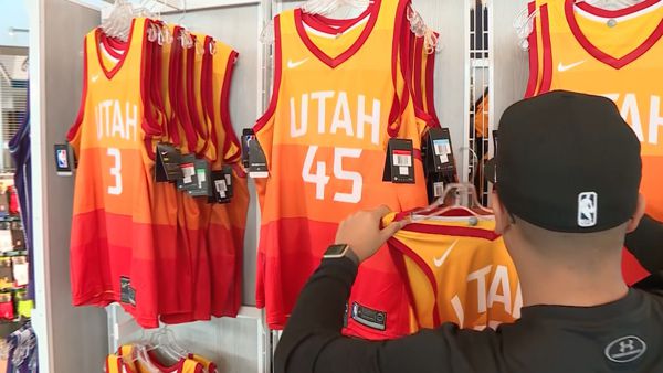 In their new redrock-inspired uniforms, the Utah Jazz are aiming
