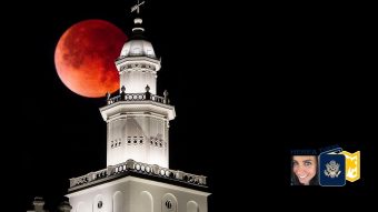 Here There Did You Miss The Super Blood Blue Moon Too St George News