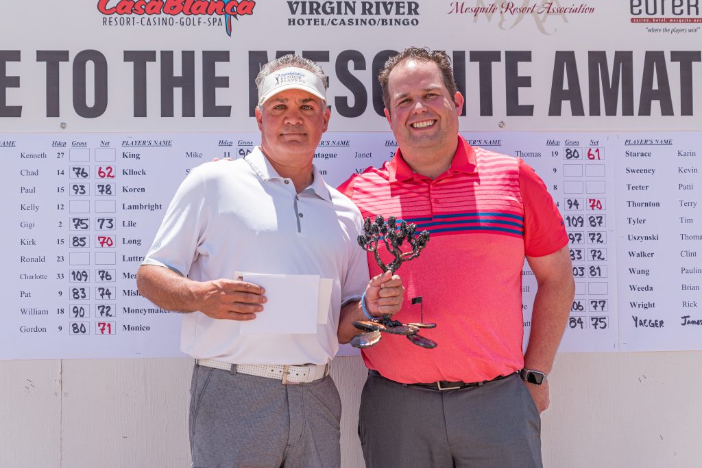 Monico, Higgins win 17th annual Mesquite Amateur golf tournament St