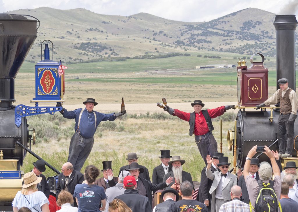 Golden Spike day; the sesquicentennial of a transportation marvel that