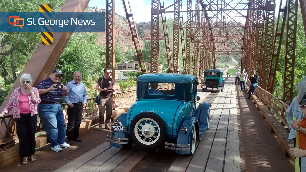 Rockville holds ceremony to reopen its restored iconic bridge St