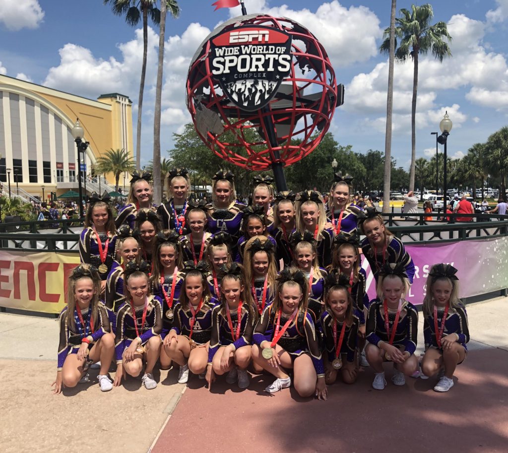 In a first for St. 2 cheerleading teams compete in finals of D2