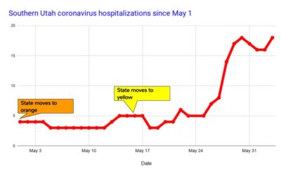 COVID Hospitalizations 6-3