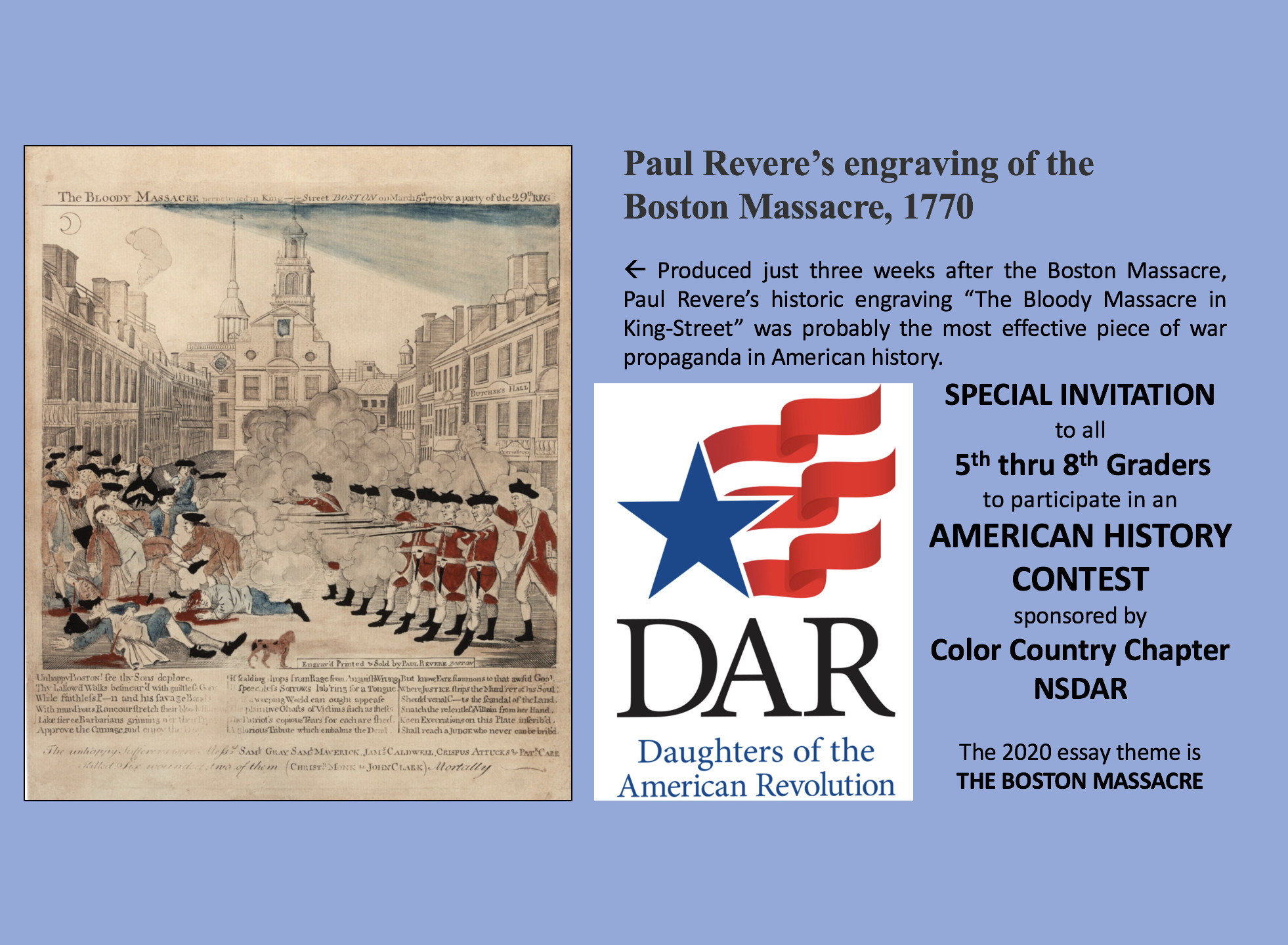 daughters of the american revolution essay example