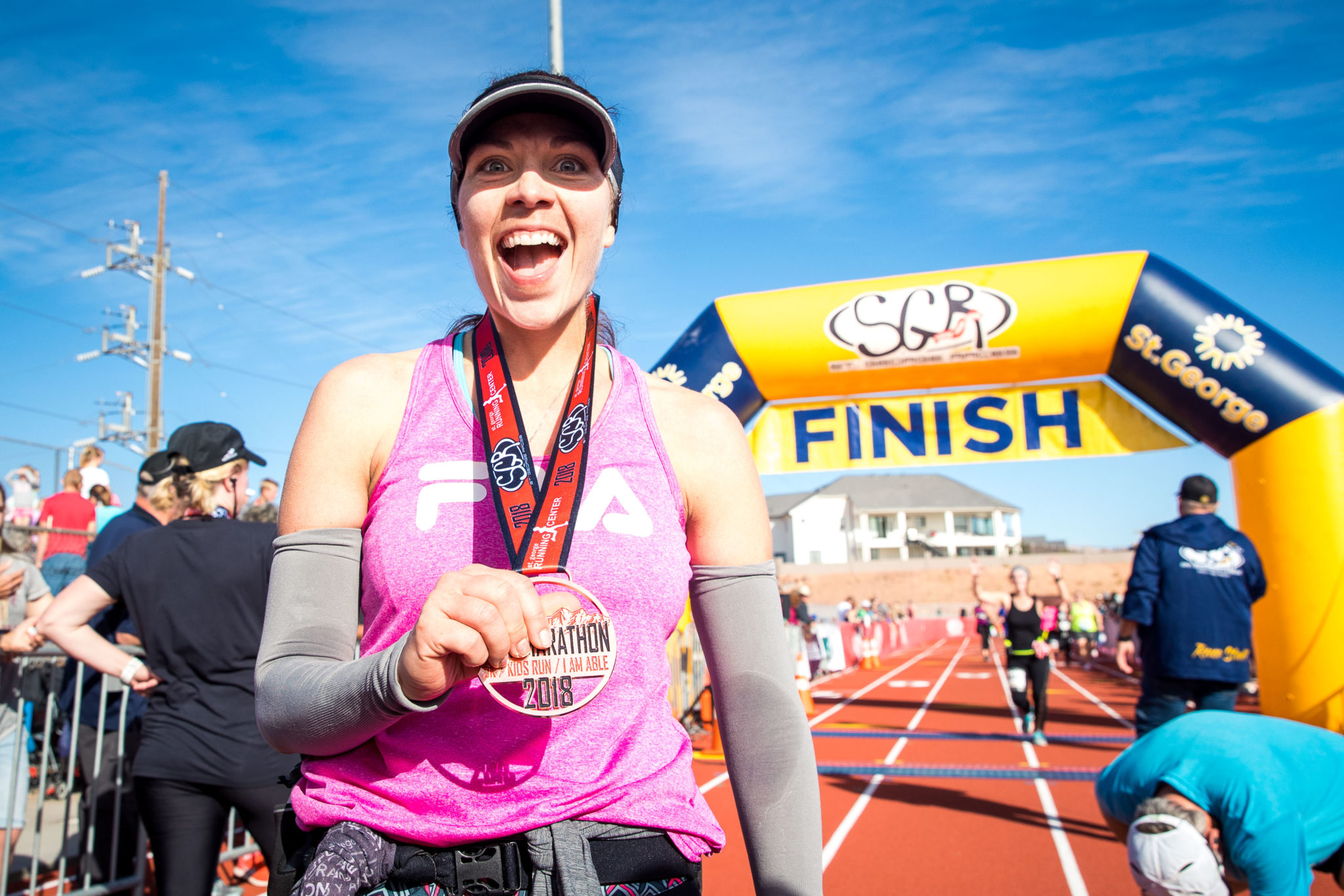 With a speedy course backdropped by stunning red rocks, the Snow Canyon