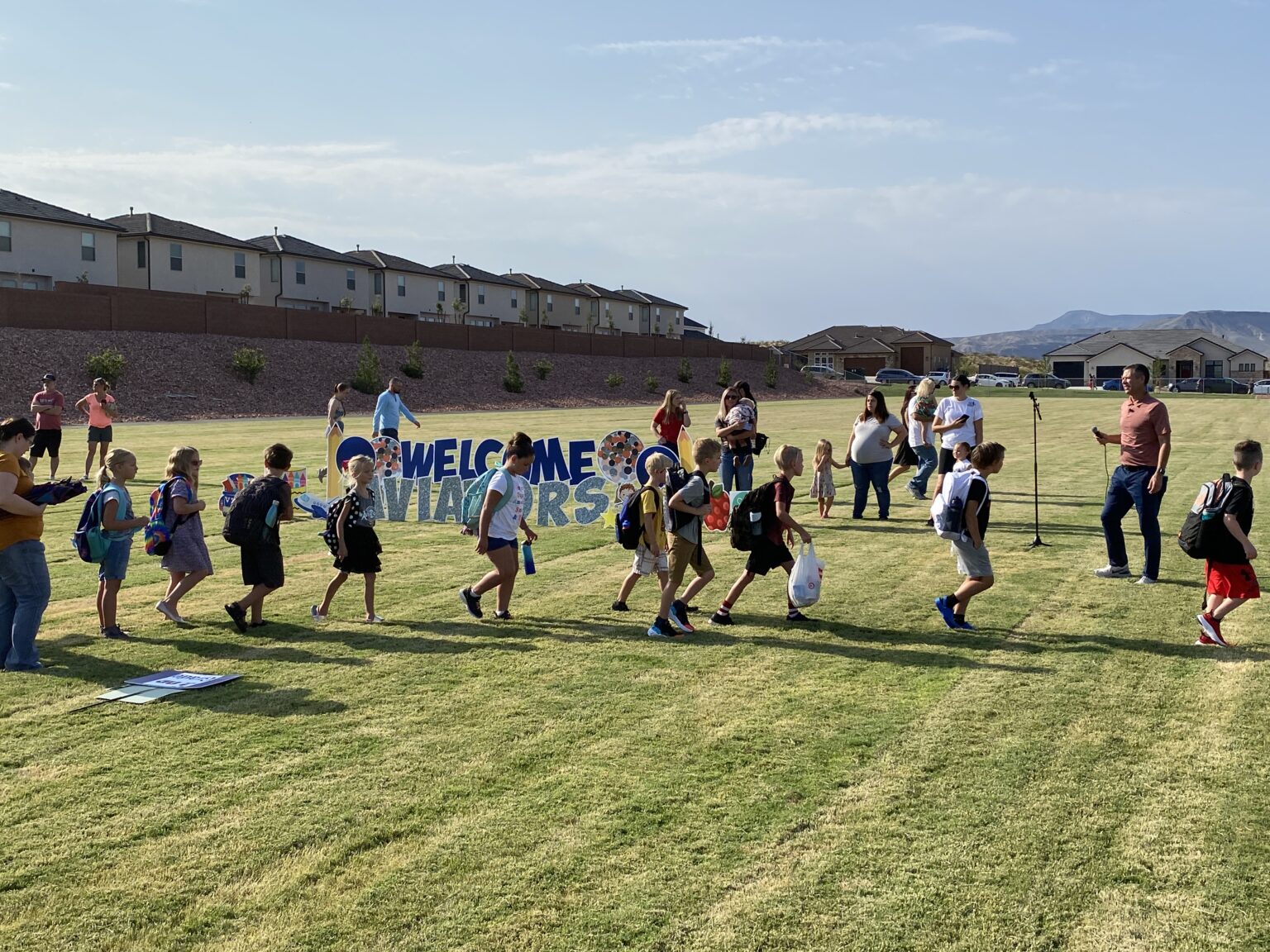 A new school for a new school year Desert Canyons Elementary opens