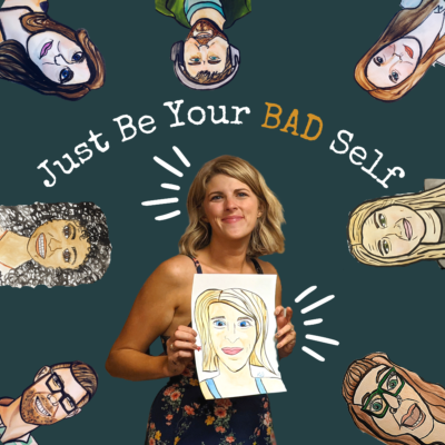 Just Be Your Bad Self podcast cover | Photo courtesy of Kimber Dutton, St. George News