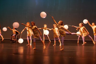 Members of Southwest Dance Company perform together on stage, location and date unspecified | Photo courtesy of Katie Fowler, St. George News