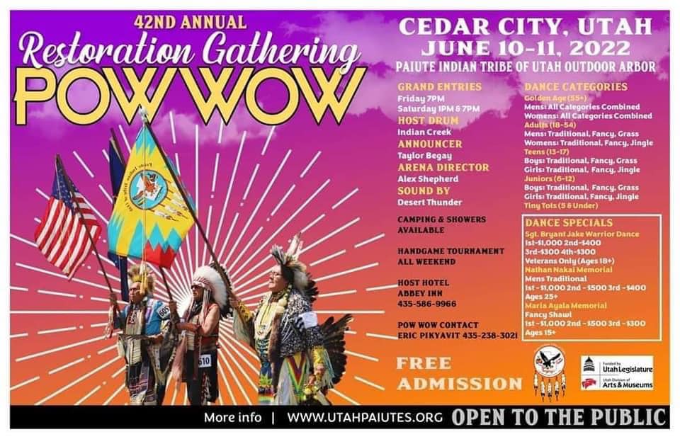 Paiute Tribe’s 42nd annual Restoration Gathering Powwow kicks off in