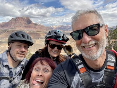 Kevin Christopherson poses during a bike ride, location and date unspecified | Photo courtesy of Kevin Christopherson, St. George News