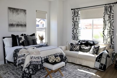A custom designed bedroom inside Debbie Sargent's home is shown, Washington, Utah, Sept. 26, 2022 | Photo by Jessi Bang, St. George News