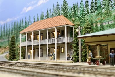 Part of Jim Harper's indoor model train display is shown, Santa Clara, Utah, Nov. 1, 2022 | Photo by Jessi Bang, St. George News