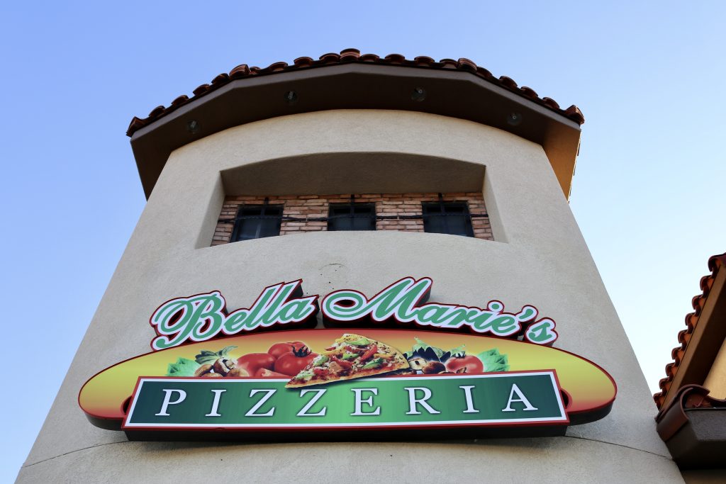 Bella Marie's Pizzeria New Store Exterior, St. George, Utah, December 14, 2022 | Photo by Jessie Bunn, St. George News