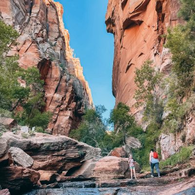 The Water Canyon trail features Zion-like views, Hildale, Utah, Aug. 28, 2021 | Photo by Jessi Bang, St. George News
