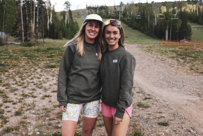 (Left to right) Ashlee Hinds and Jodi Horton, co-founders of Women's Epic pose together at a race, location and date unspecified | Photo by Connor Van Brocklin courtesy of Jodi Horton, St. George News