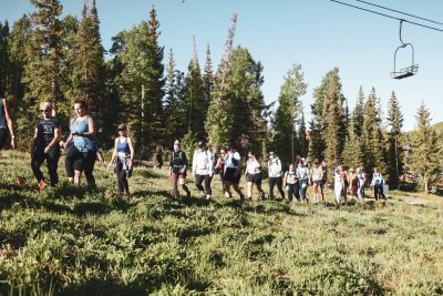 Women gain elevation at the Women's Epic race, location and date unspecified | Photo by Connor Van Brocklin courtesy of Jodi Horton, St. George News