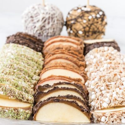 A variety of caramel apples by Laura's Gourmet Apples are pictured, location and date unspecified | Photo courtesy of Laura Clark, St. George News