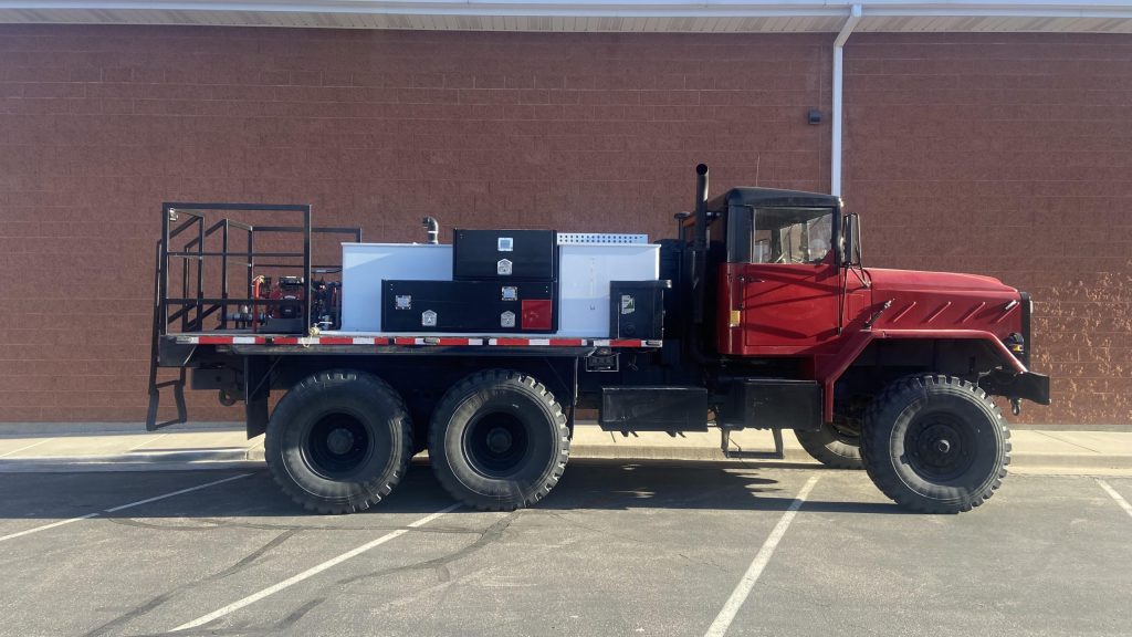 Hardin County fire and rescue department unveils new brush truck