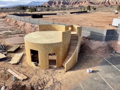 Cliff Dwellings built by Proud Hammer are seen at Zion White Bison Resort in Virgin, Utah, date unspecified | Photo courtesy of Jose Martinez, St. George News