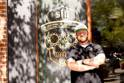 Pica Rica BBQ owner Jason Neeley stands outside his restaurant in St. George, Utah, July 6, 2023 | Photo by Jessi Bang, St. George News