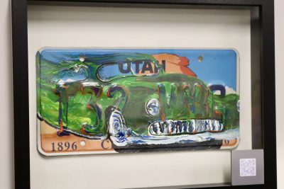 Artwork by Mari Lopez is on display as part of the BeUTAHful Art Exhibit in St. George, Utah, Aug.22, 2023 | Photo by Jessi Bang, St. George News