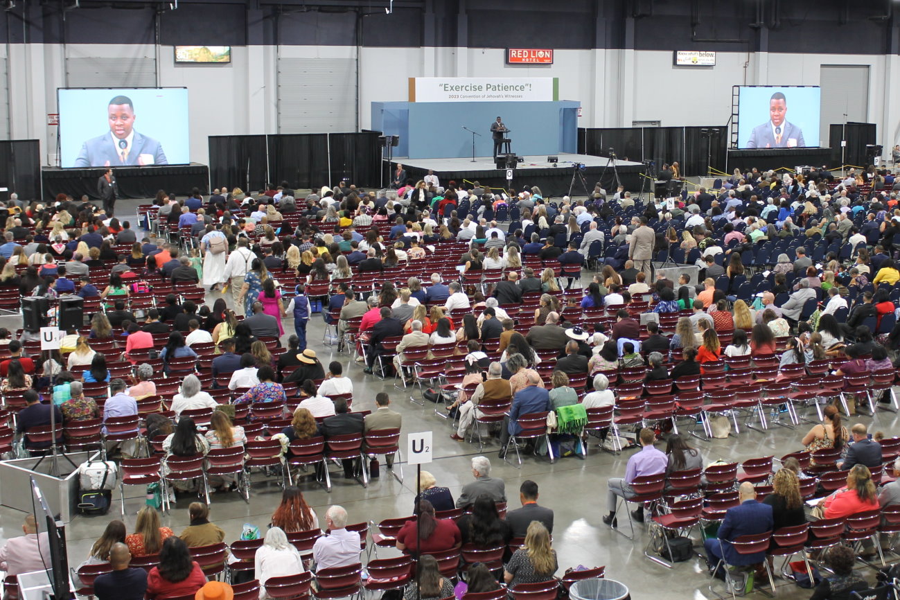 Large conventions resume for Jehovah's Witnesses