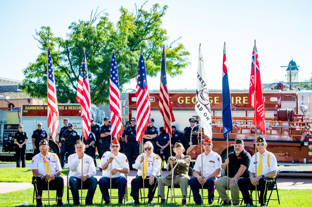 Heroes and hugs fill children's observance of 9/11 – St George News