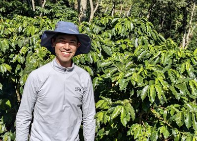 Andrew Coe visits the Finca La Esperanza coffee farm near Veracruz, Mexico, Circa Sept. 2023 | Photo courtesy of Andrew Coe, St. George News