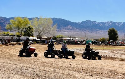 Lawnmower races take place in Beaver Dam, Arizona, March 12, 2022 | Photo by Jessi Bang, St. George News