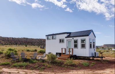 This tiny home was stolen from Zion Tiny Homes in Apple Valley, Utah, date unspecified | Photo courtesy of Eric Ward, St. George News