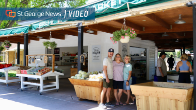 L-R: JD Lasswell, Denise Webster and Sue Yocum take over Frei's Fruit Market, a business that's been in the family since 1956, Santa Clara, Utah, June 10, 2024 | Photo by Jessi Bang, St. George News