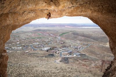 Gabby Olsen with Rock Odysseys is pictured doing what she loves, location and date not specified | Photo courtesy of Gabby Olsen, St. George News