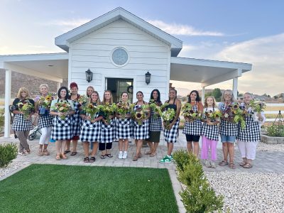A flower workshop takes place at The Flowering Cottage in St. George, Utah, date not specified | Photo courtesy of Jennica Bernett, St. George News