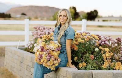 Jennica Burnett is the other of The Flowering Cottage, where she offers fresh cut flowers to individuals and businesses, St. George, Utah, date not specified | Photo courtesy of Jennica Bernett, St. George News