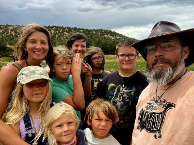 Children attend last year's Elkhorn Earth Skills Gathering where they learned a variety of primitive skills, Boulder, Utah, circa August 2023 | Photo courtesy of Kelly Magleby, St. George News