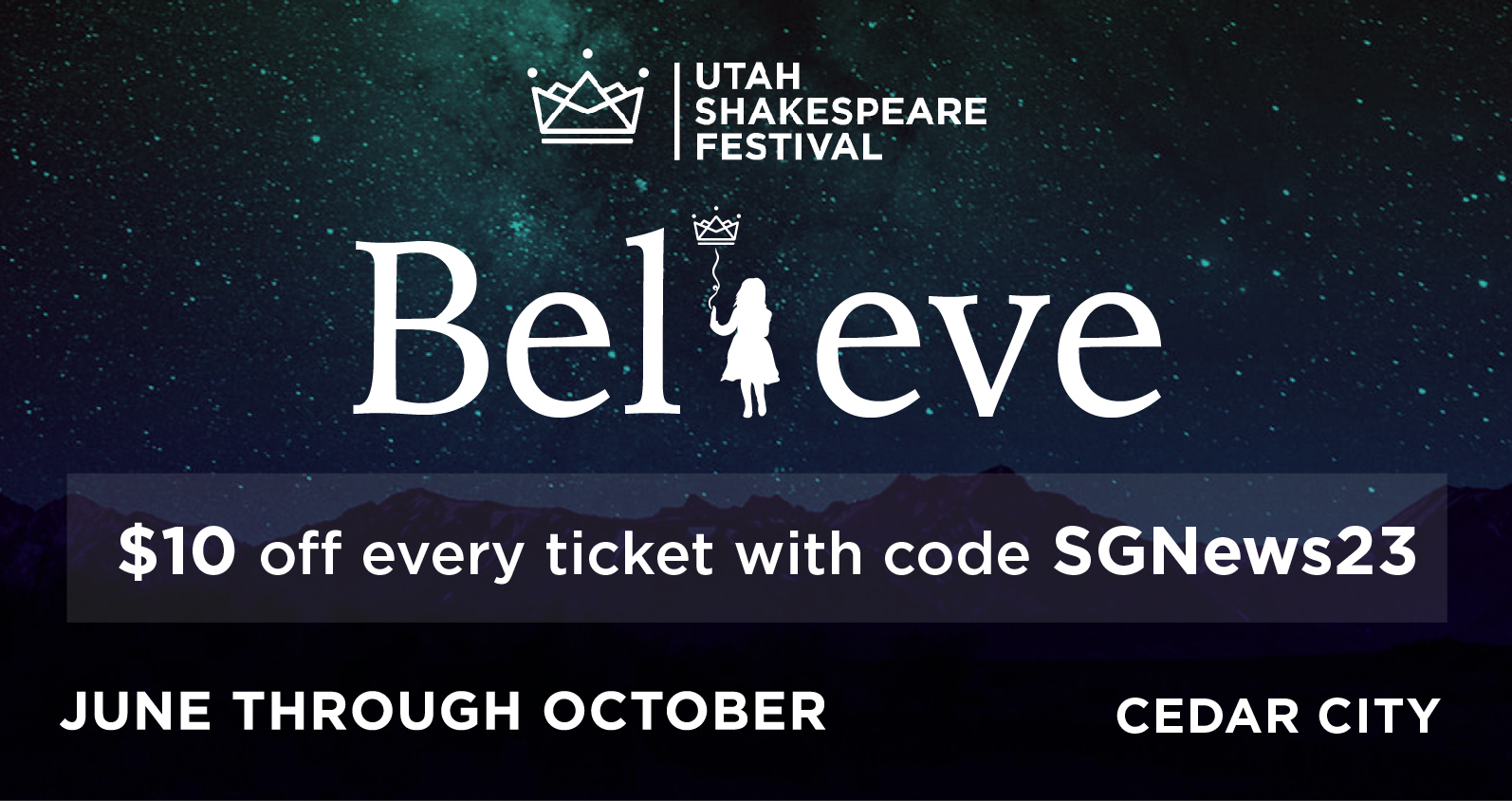 Utah Shakespeare Festival 2023 Campaign